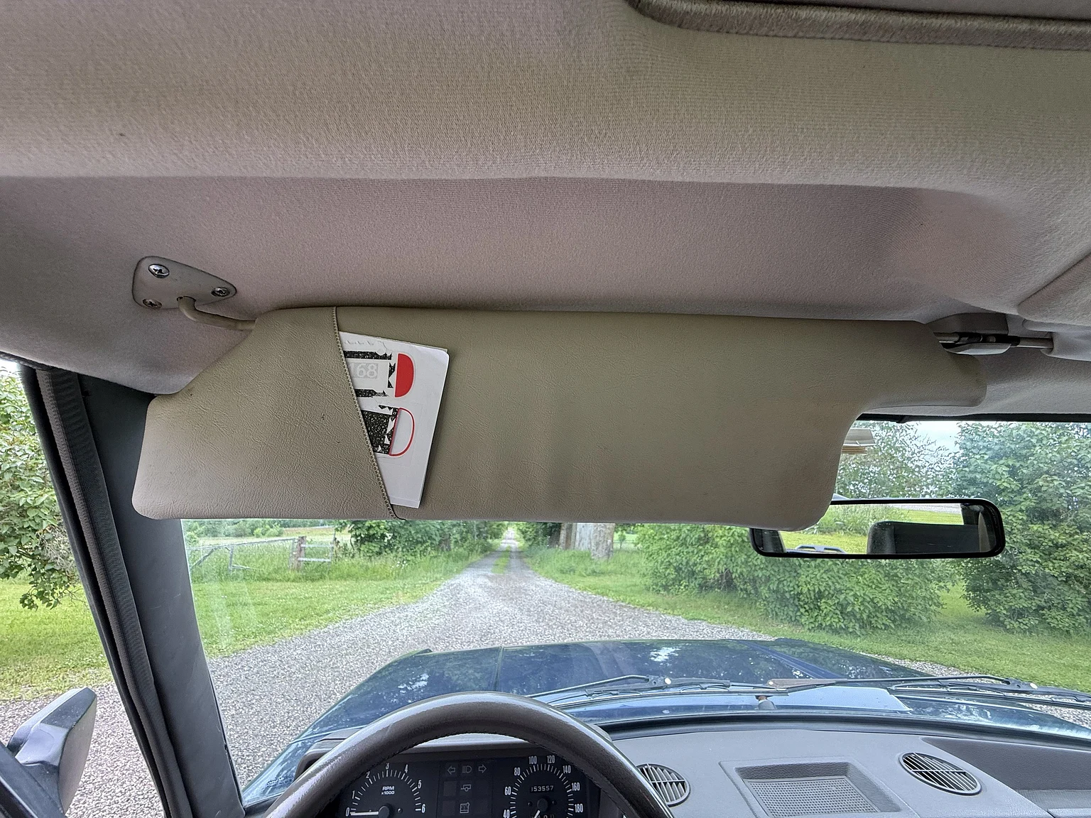 Innenraumfoto von 1990 Range Rover Vogue SE 3.9 (28)