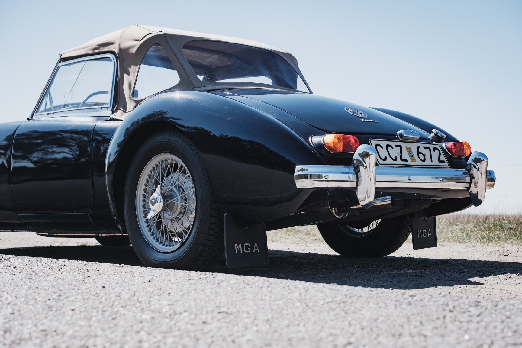Exterior image of 1961 MG MGA 1600 mk2