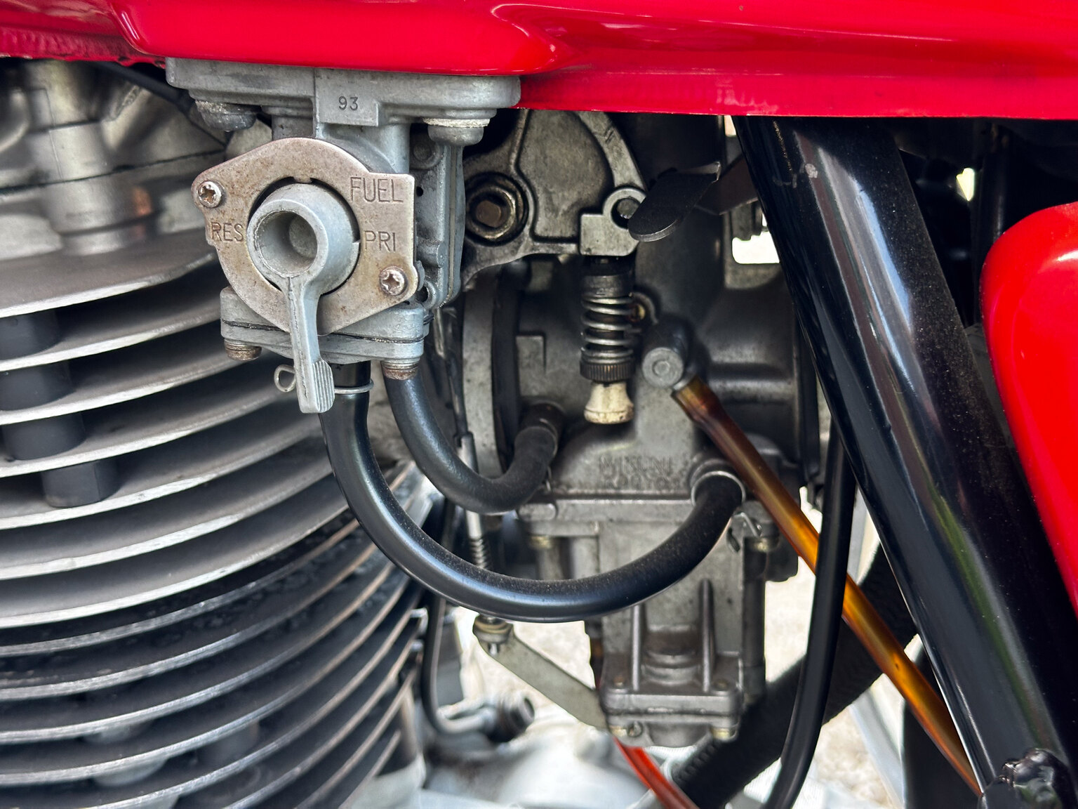 Image of 1979 Yamaha SR500 mechanics