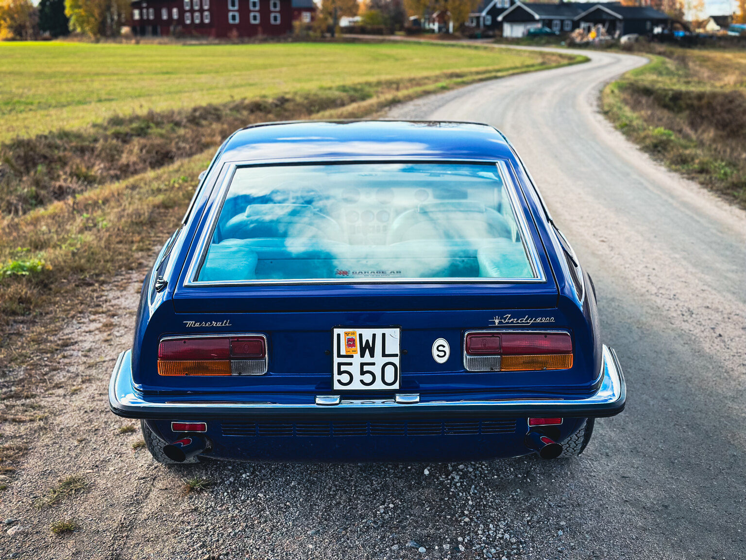 Exteriörbild på 1973 Maserati Indy