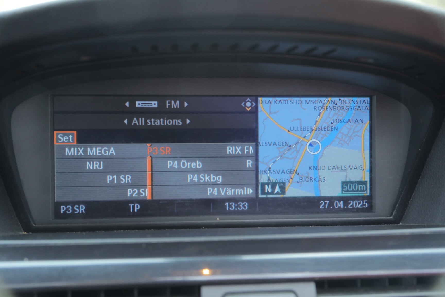 Interiörbild 2008 BMW 325D Cabriolet