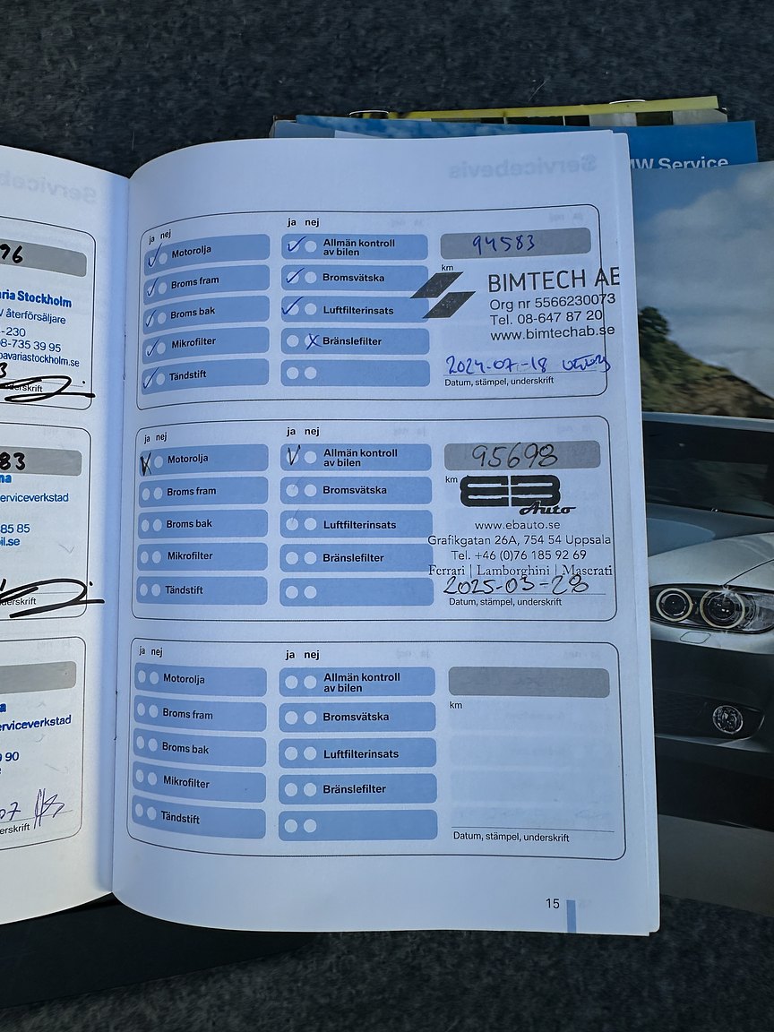 Dokumentation, 2009 BMW 325Xi