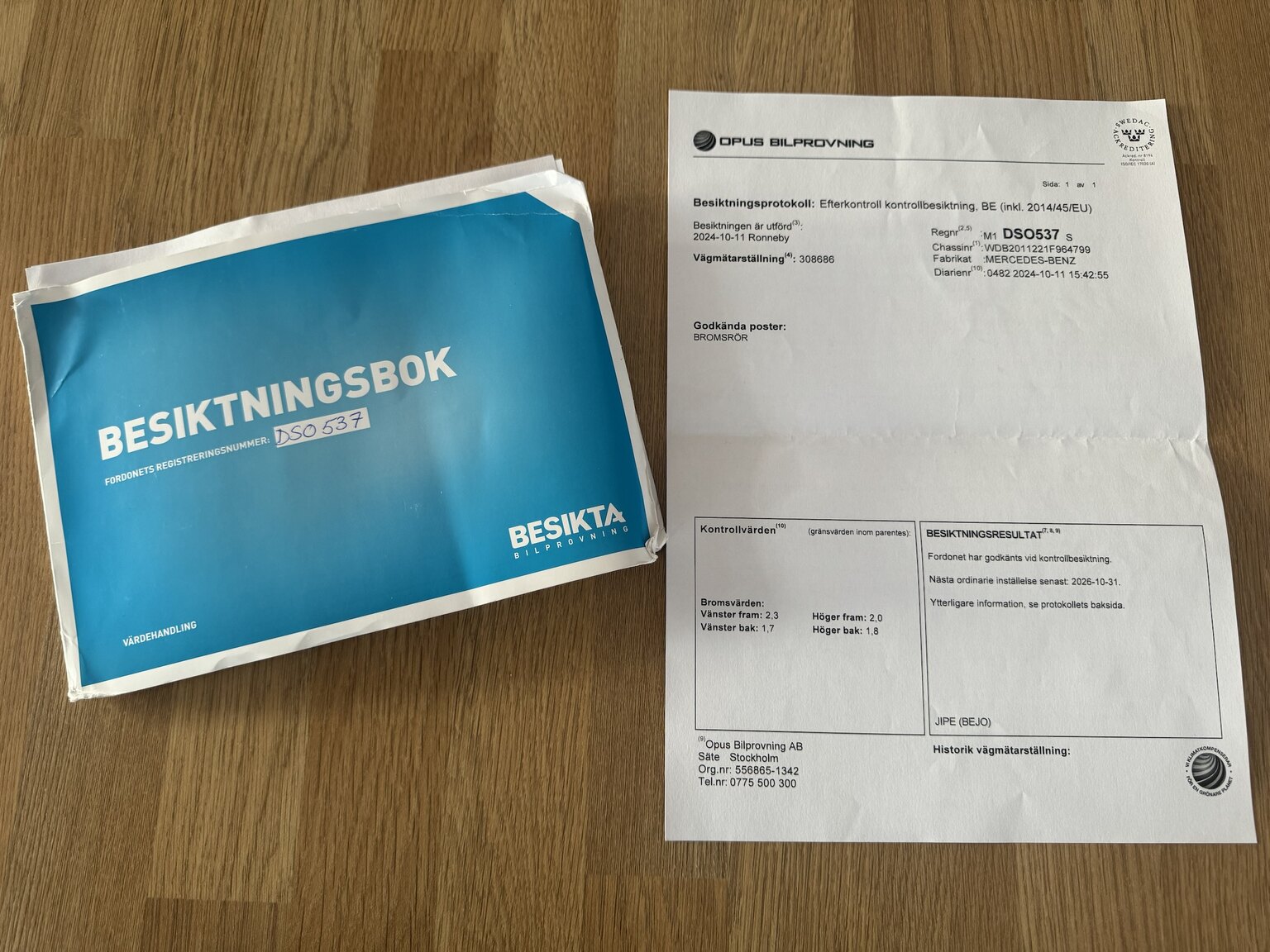 Documentation for 1992 Mercedes-Benz 190 D