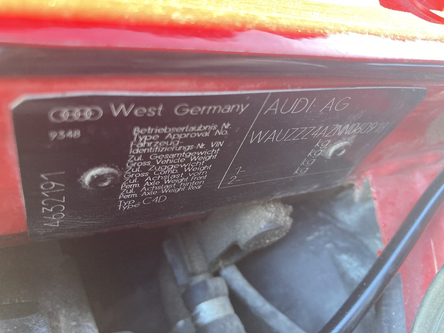 1992 Audi 100 Avant 2.3E Quattro, Mekanik