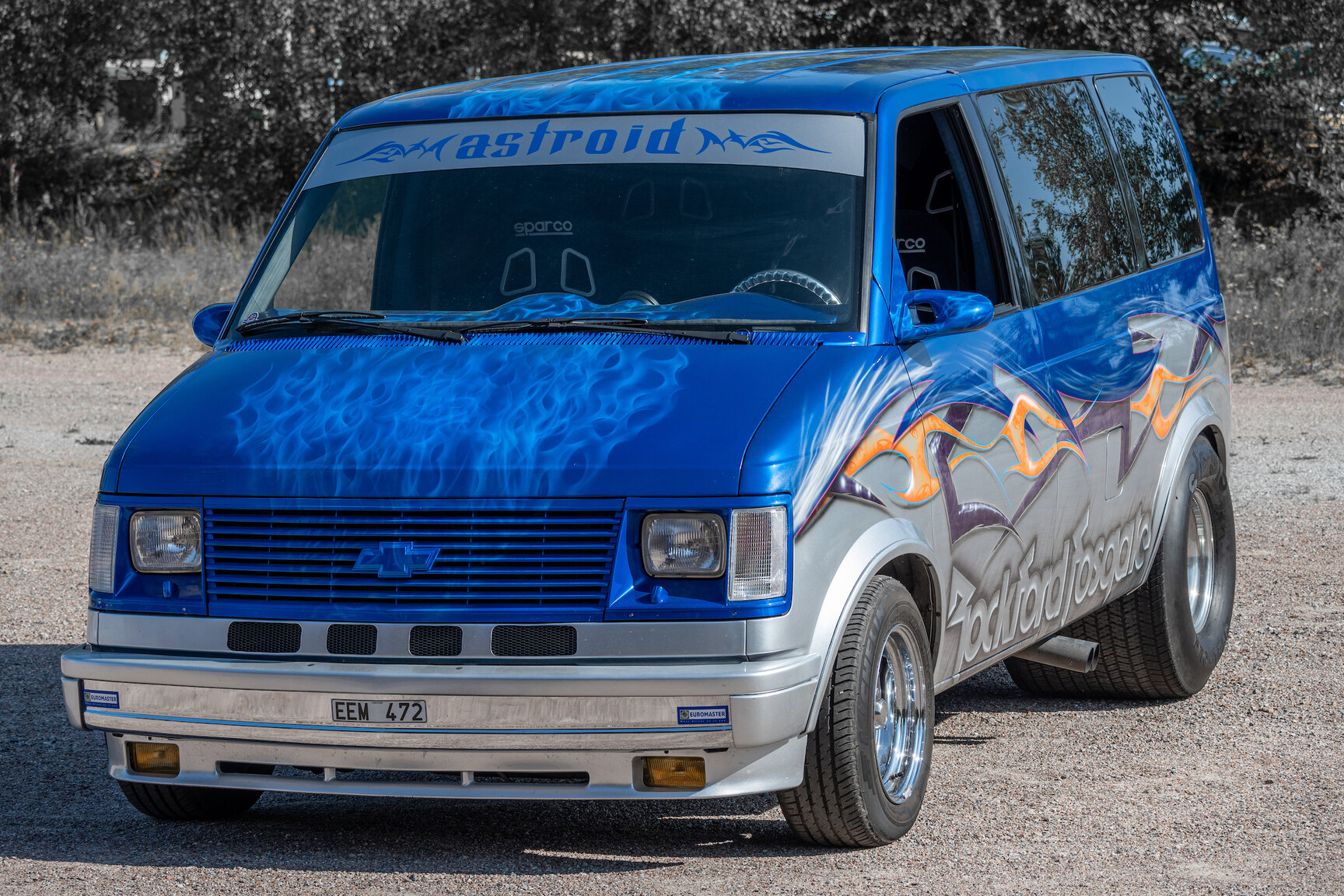 Exterior image of 1988 Chevrolet Astro Dahlbäck Racing