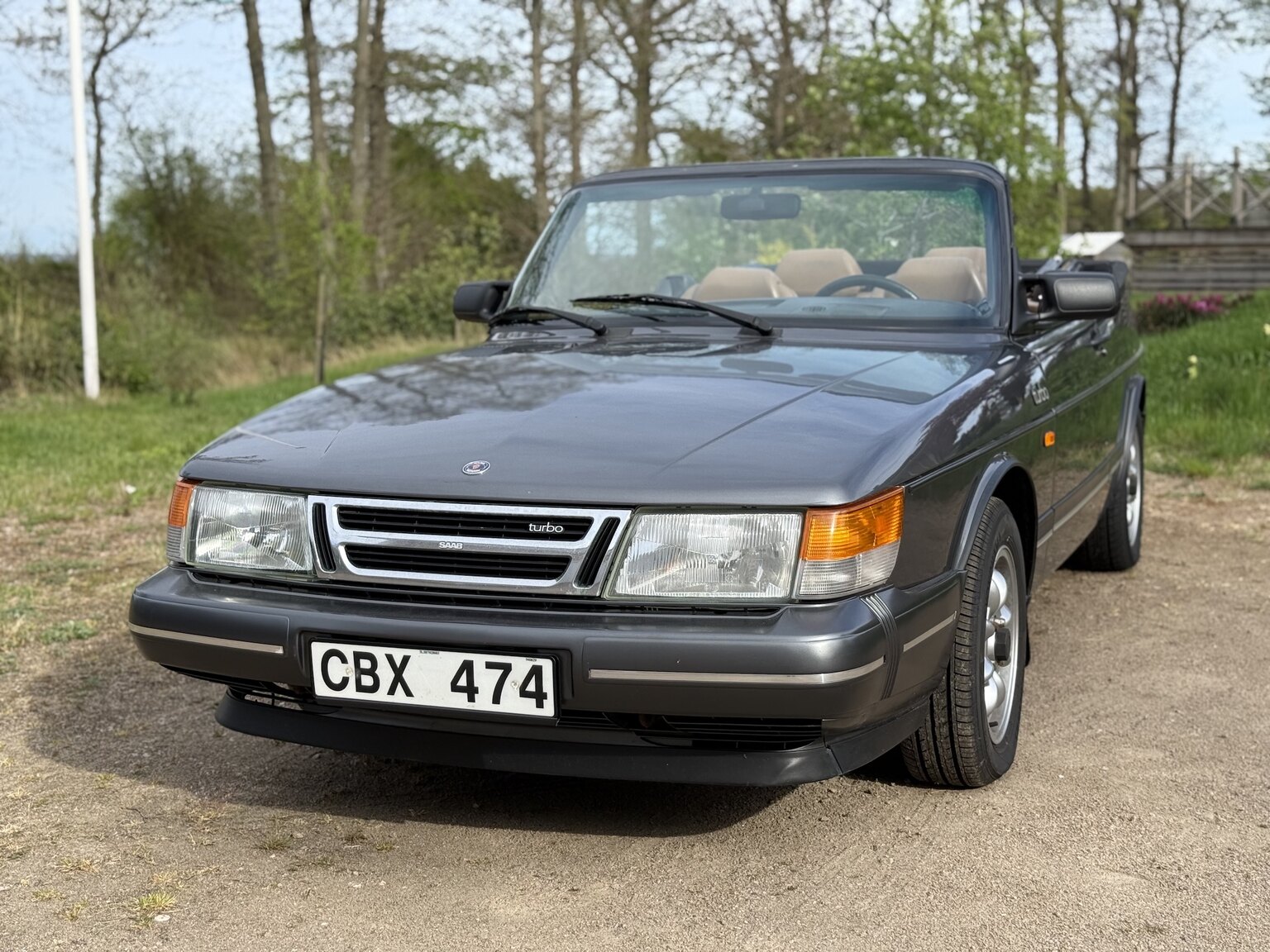 Exterior image of 1987 SAAB 900 Cabriolet 2.0 Turbo T16