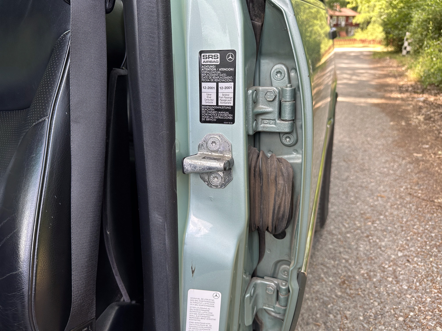 Innenraumfoto von 1992 Mercedes 300 SE (18)