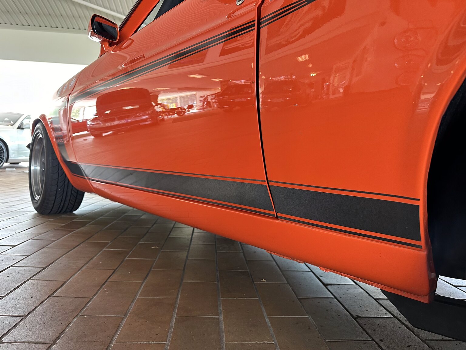 Aussenfoto 1969 Ford Mustang Fastback Boss Race Car