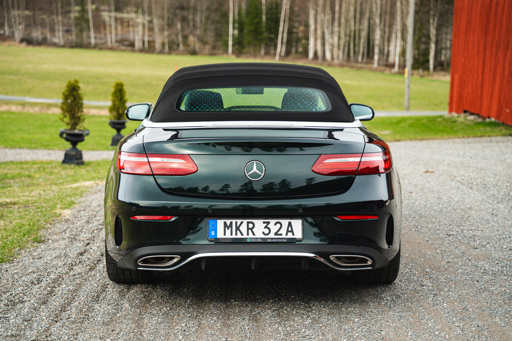 Exterior image of 2019 Mercedes-Benz E300 Cabriolet