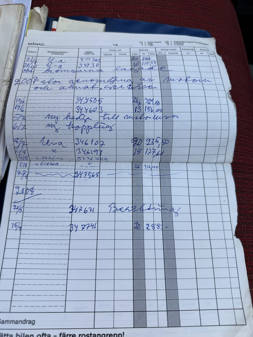 Dokumentation för 1964 Volvo Amazon (37)