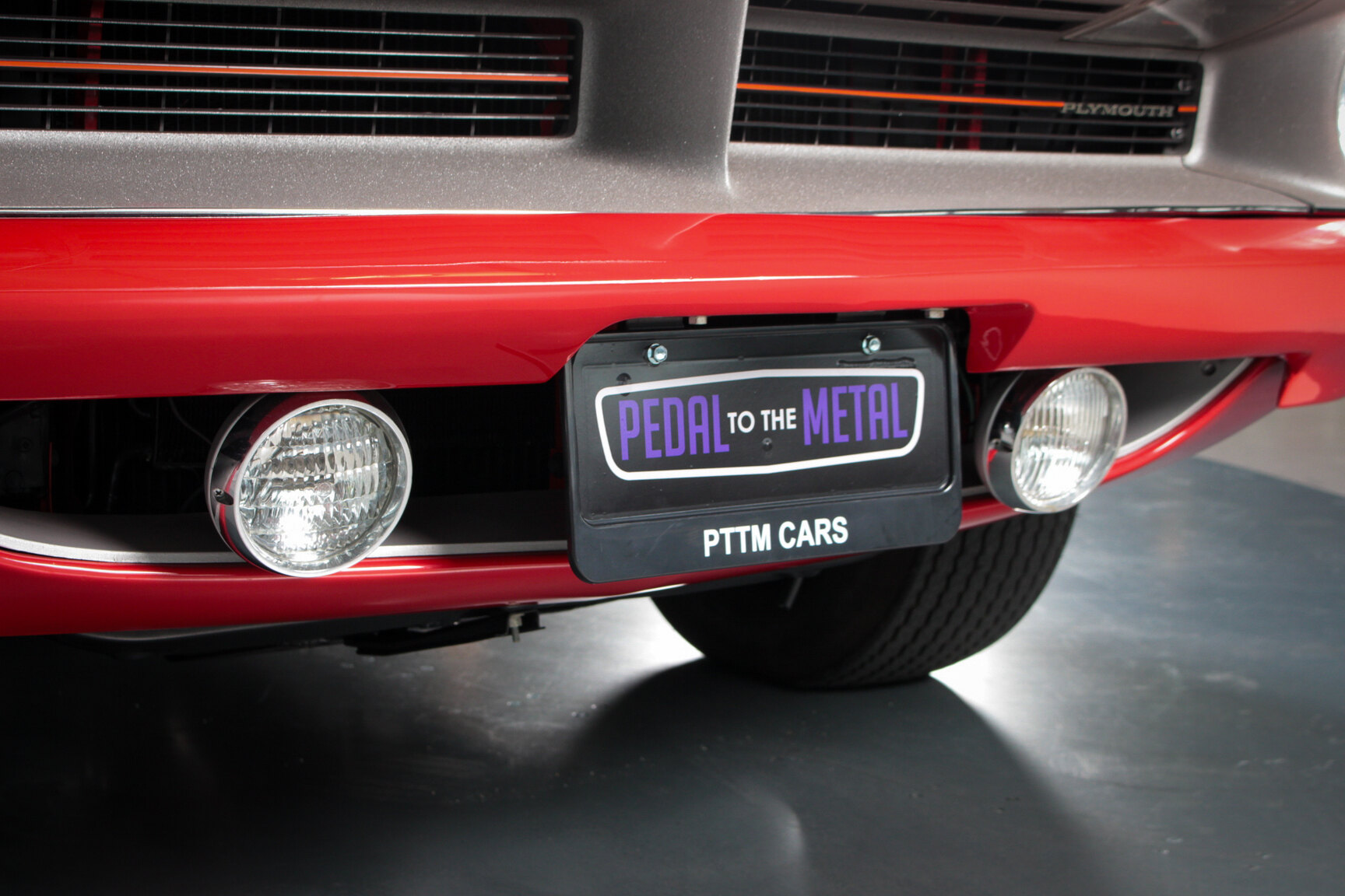 Exteriörbild på 1970 Plymouth Hemi Cuda