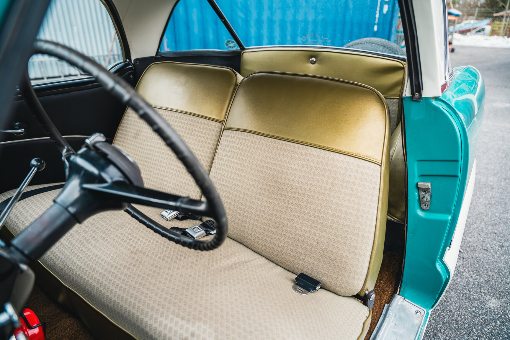 Innenraumfoto von 1956 Hudson Metropolitan