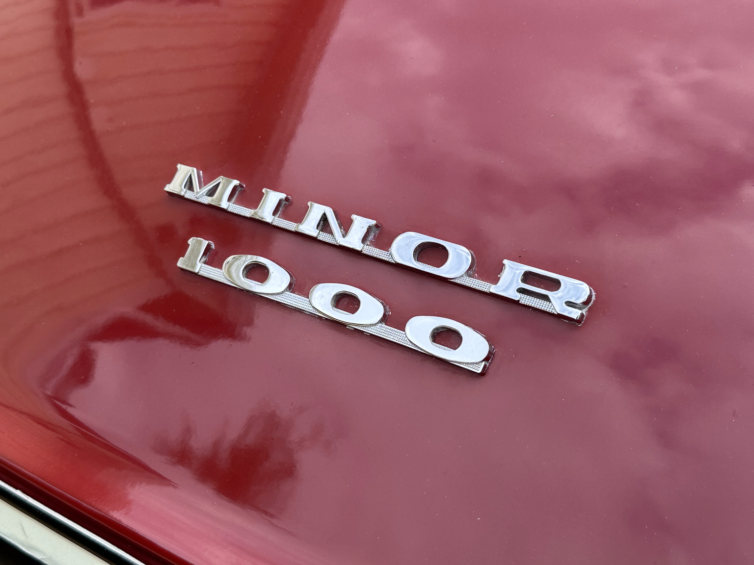 Exteriörbild på 1958 Morris Minor 1000