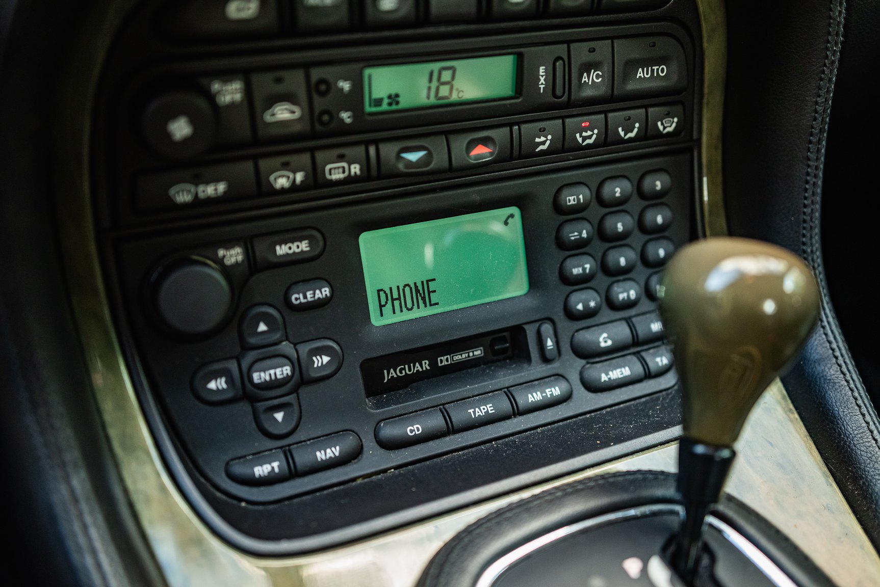 Interior image of 2001 Jaguar XJR