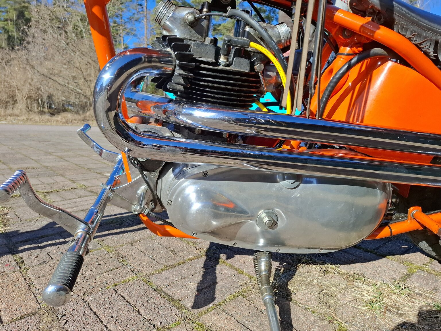 Image of 1953 Triumph Thunderbird Chopper mechanics