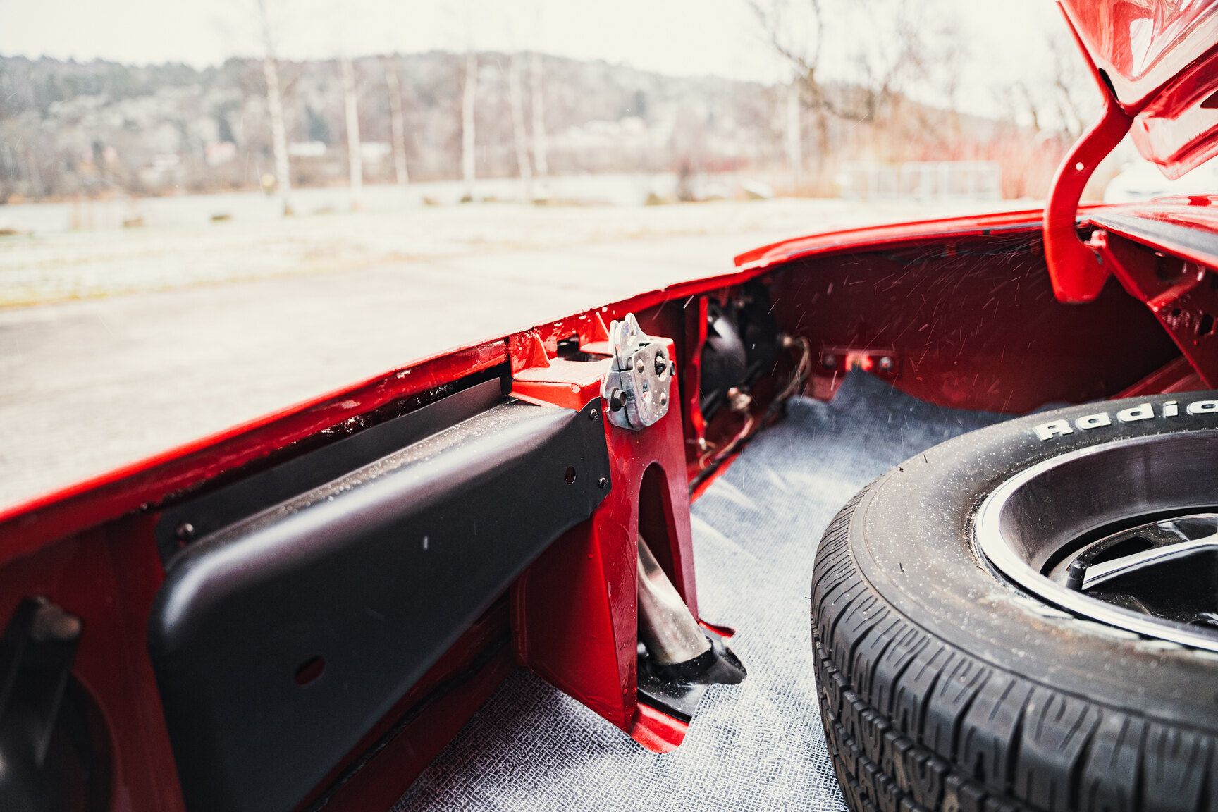 Innenraumfoto von 1972 Plymouth Cuda 340