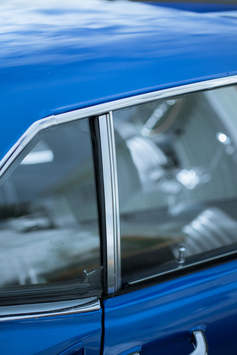 Exteriörbild på 1969 Ford Mustang Mach 1