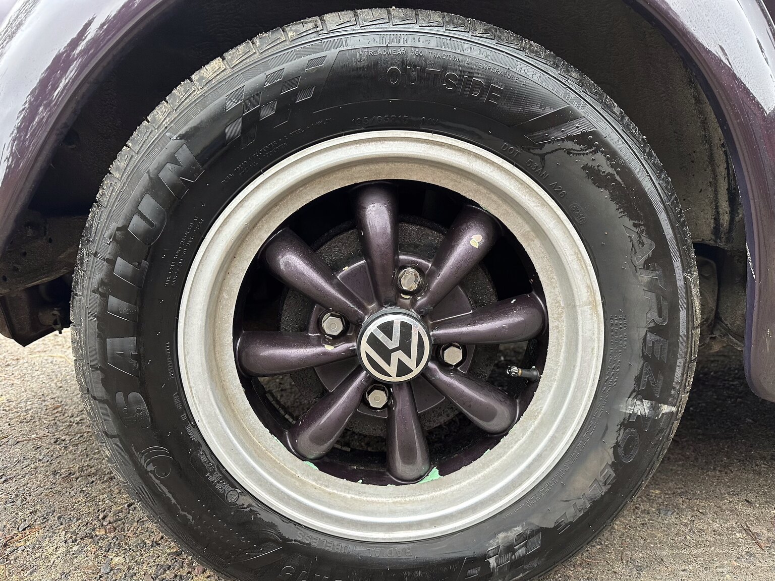 Exteriörbild på 1968 Volkswagen Beetle 1500 Cabriolet