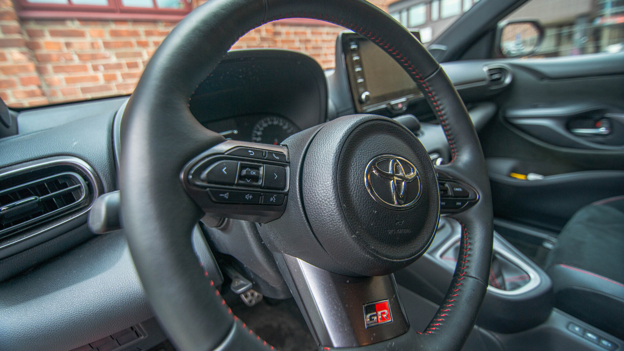 Interiörbild 2021 Toyota GR Yaris 