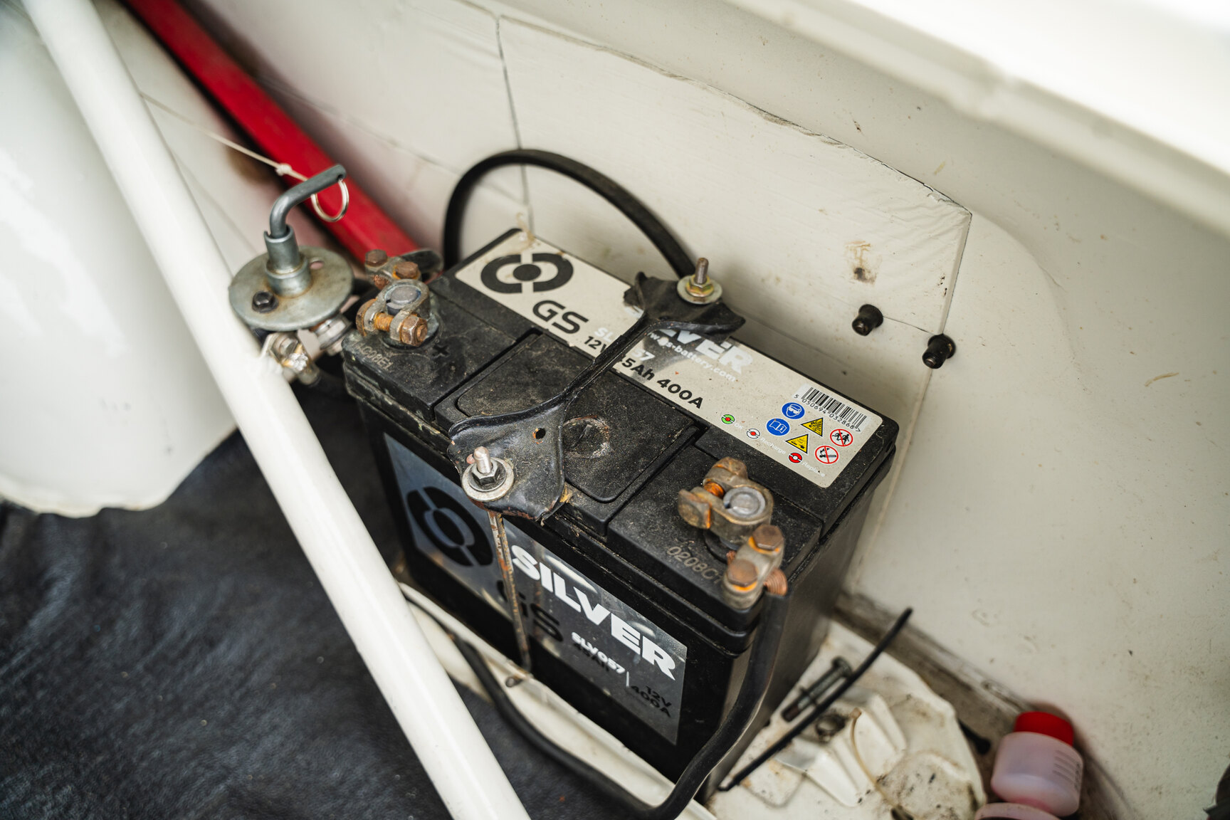 Interiörbild 1963 Ford Cortina Lotus