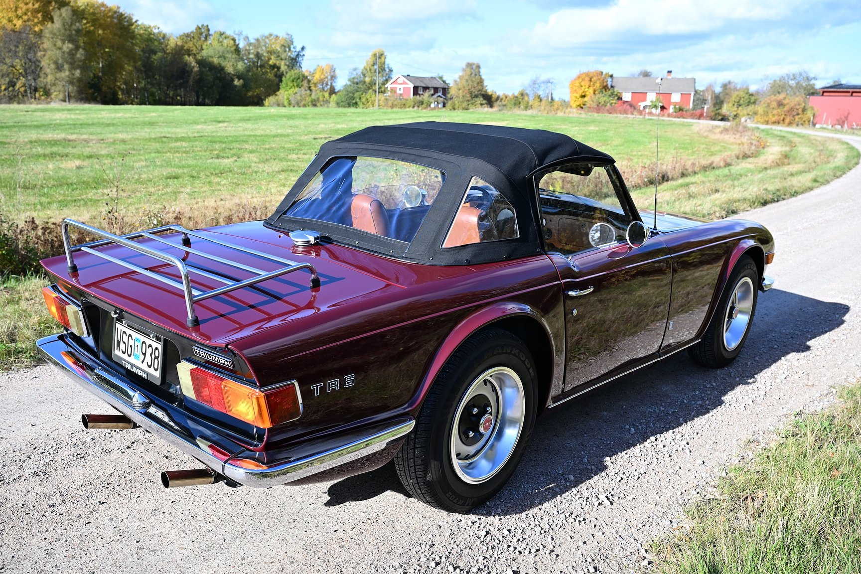Exterior image of 1971 Triumph TR6