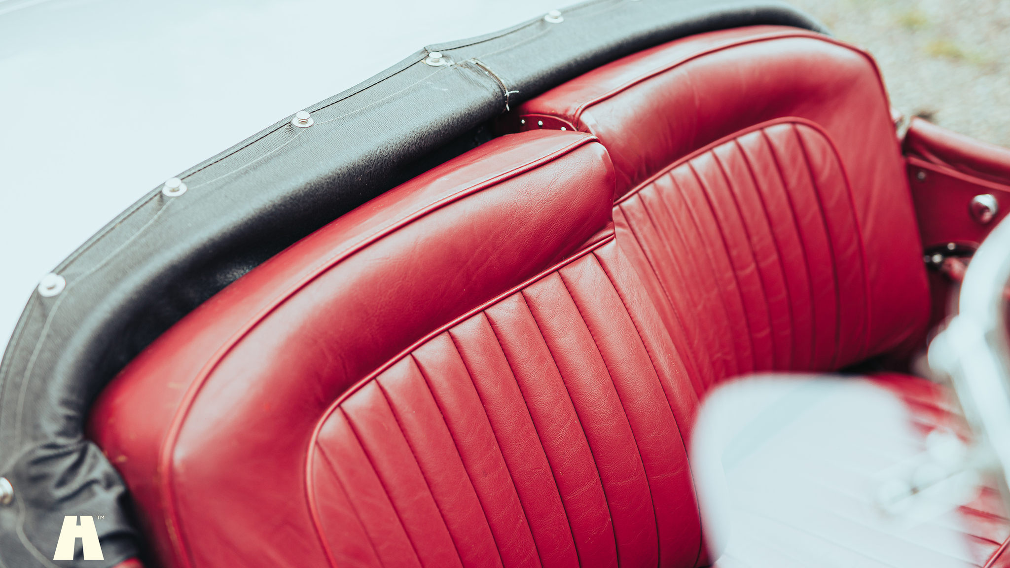 Interiörbild 1951 Jaguar XK120