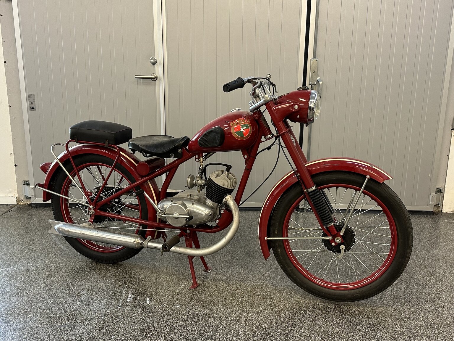 Exteriörbild på 1952 Fram Flying Horse