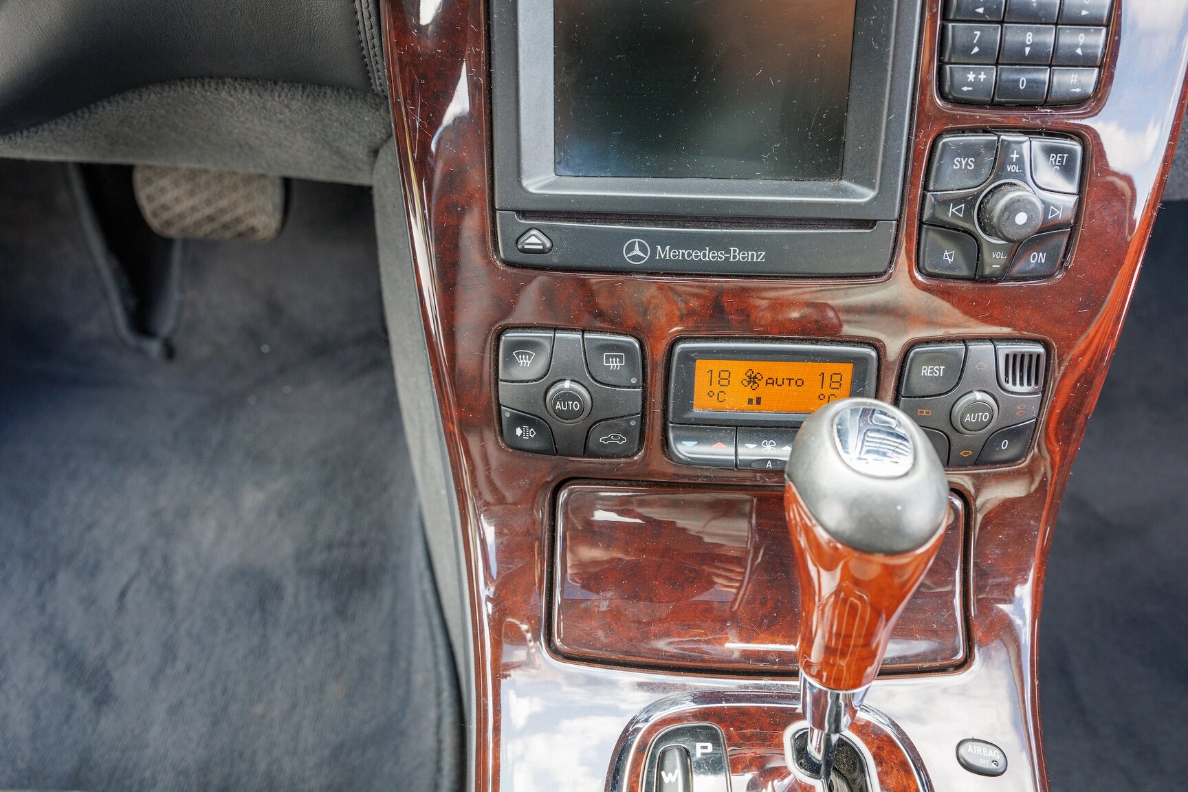 Interiörbild 2000 Mercedes-Benz CL600