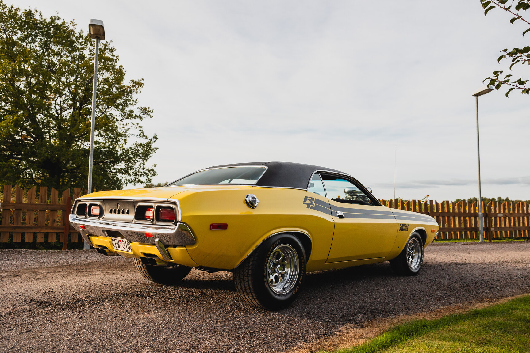 Exteriörbild på 1972 Dodge Challenger