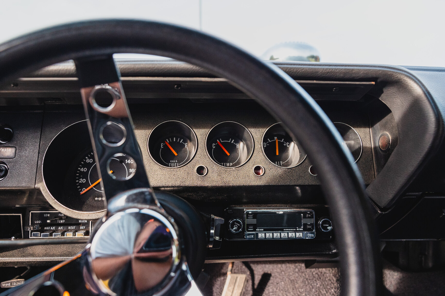 Interiörbild 1972 Dodge Challenger