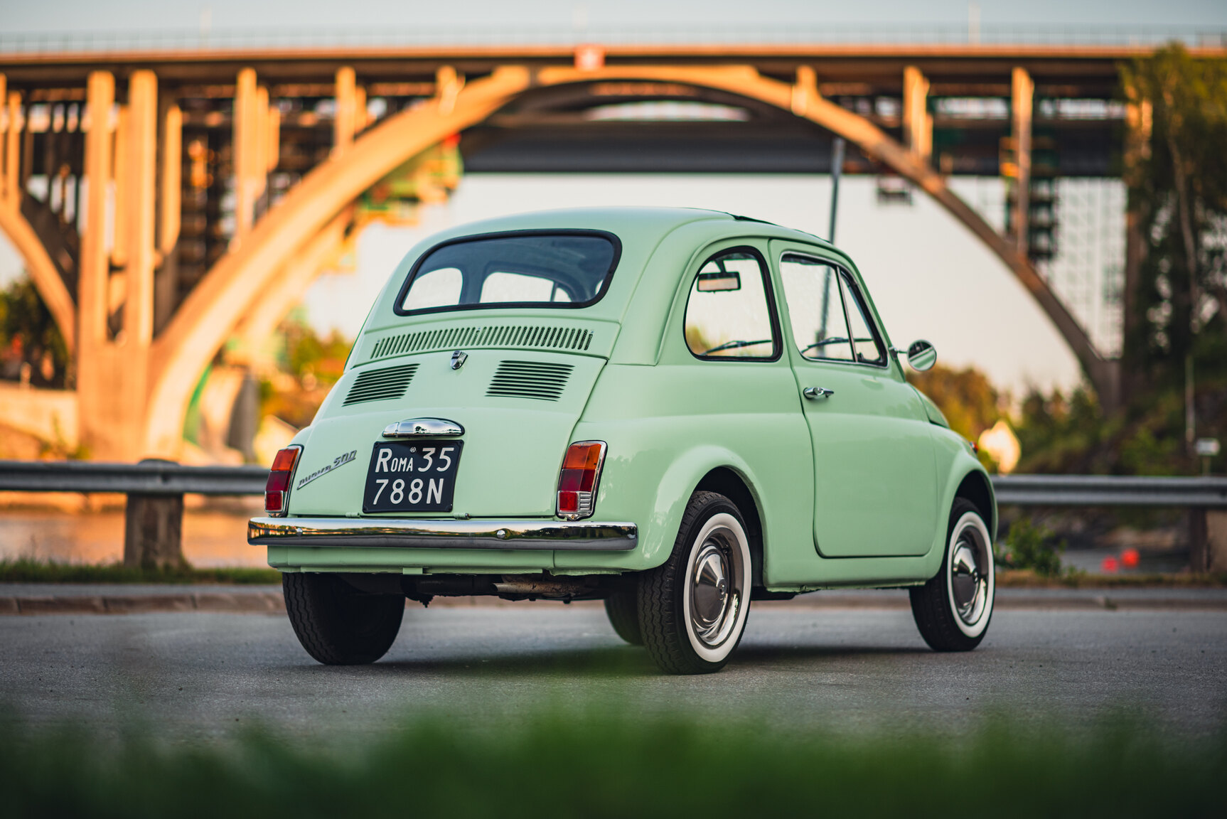 Exteriörbild på 1967 Fiat 500 "No Reserve Auction"