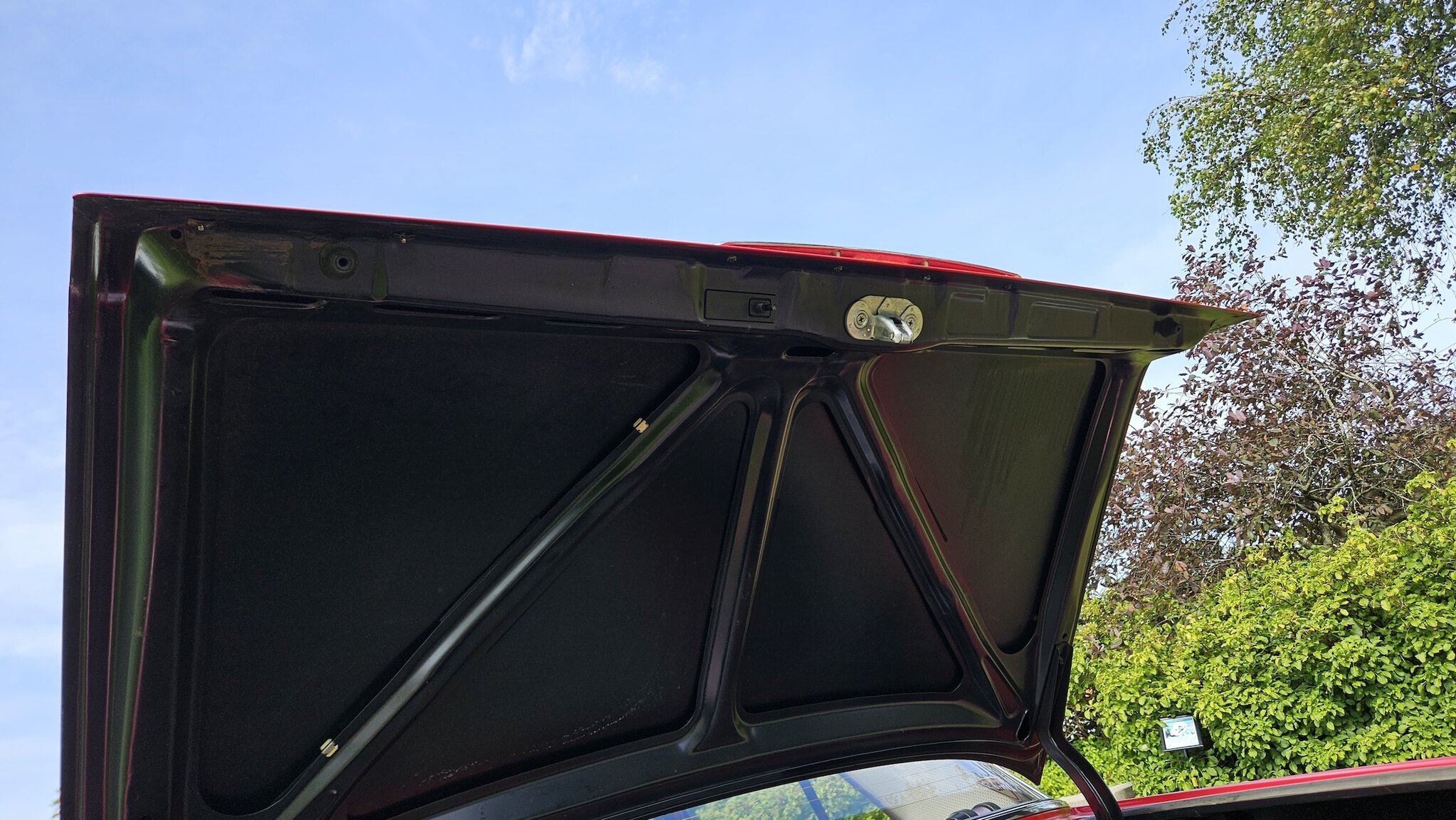 Interiörbild 1975 Mercedes-Benz 200