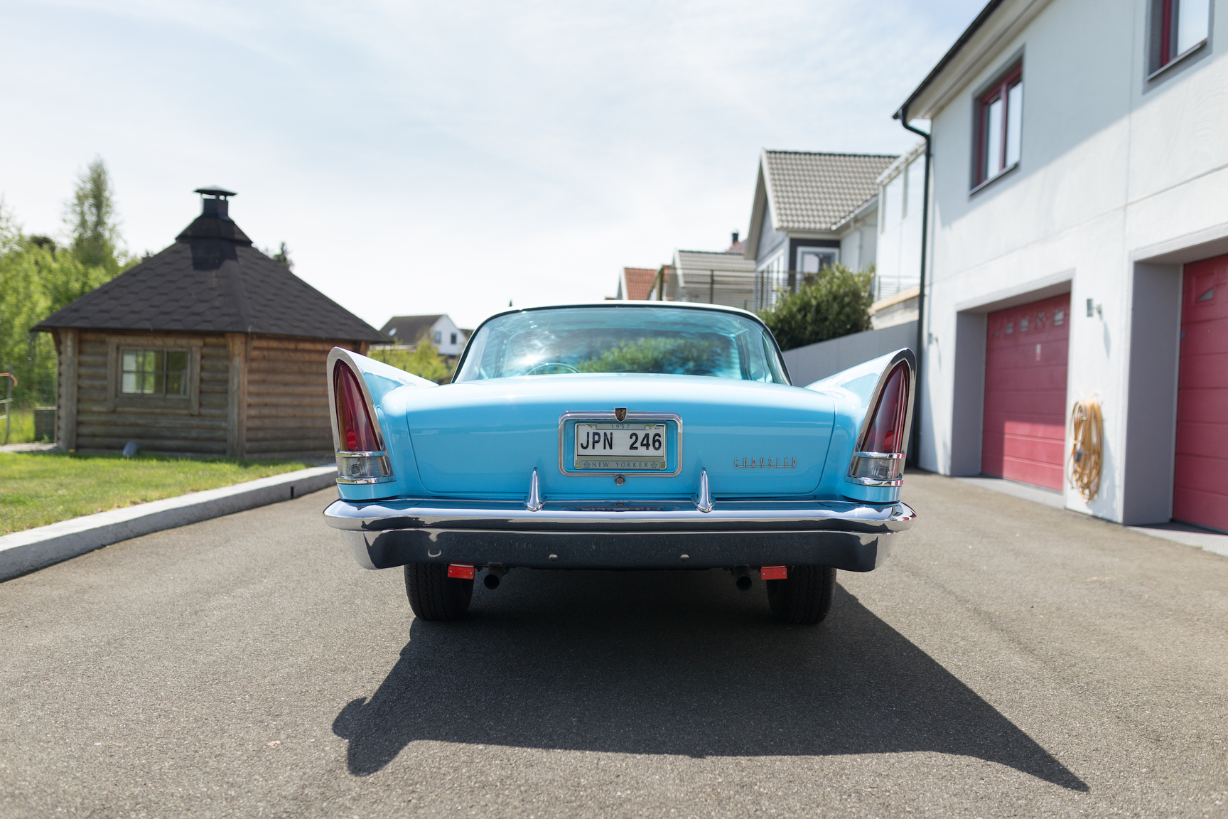 Exteriörbild på 1957 Chrysler New Yorker