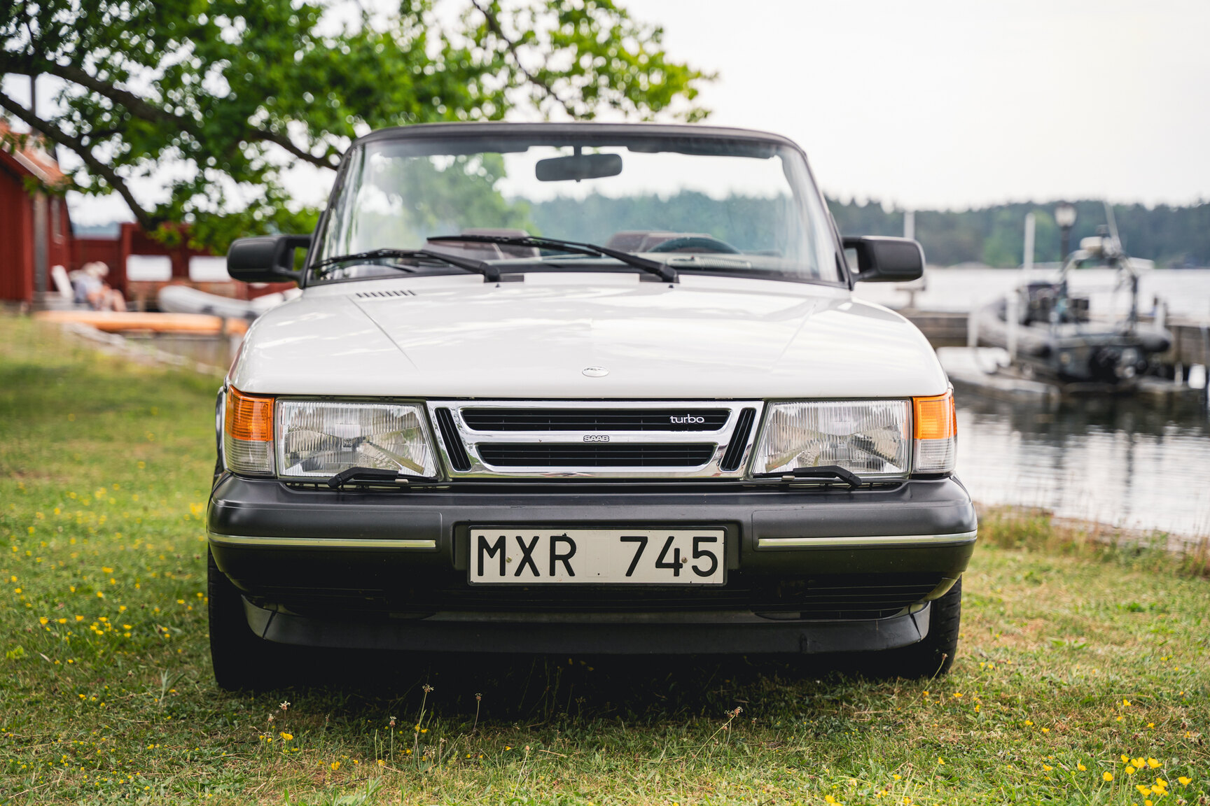 Exterior image of 1987 Saab 900 Turbo Convertible