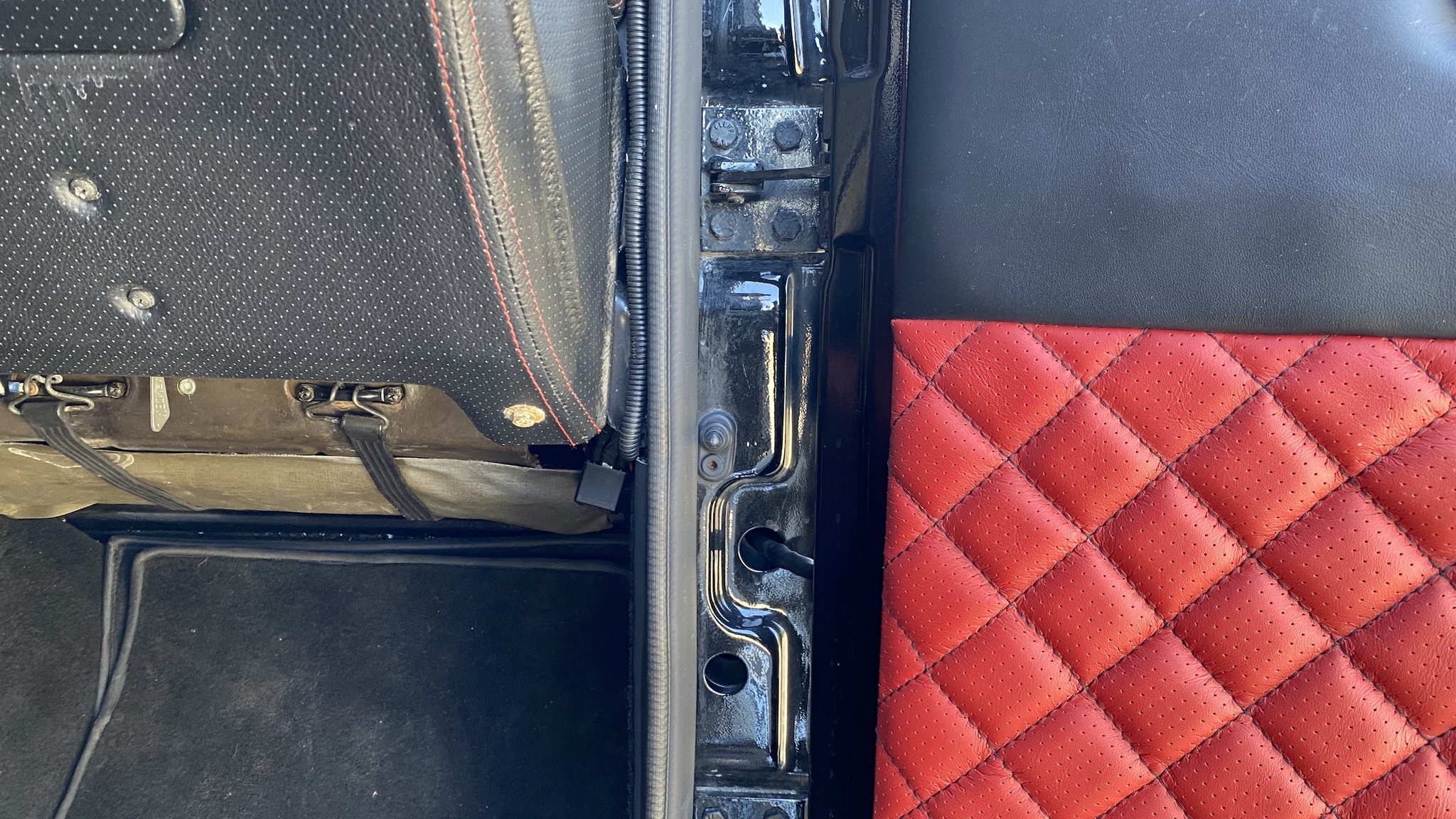 Interiörbild 1996 Mercedes G230 STEYR-PUCH Automat