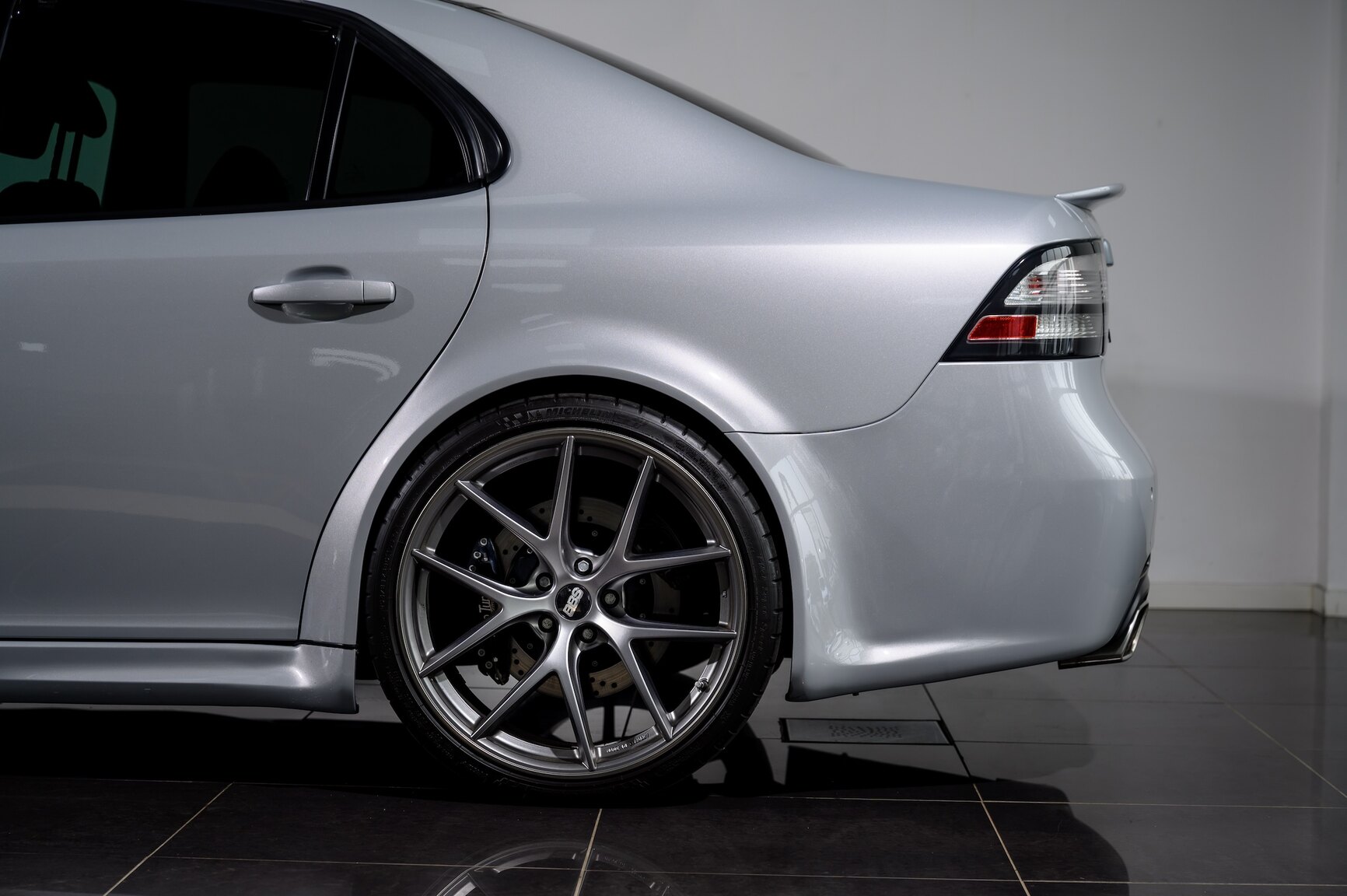 Aussenfoto 2008 SAAB 9-3 Aero SportSedan Silver Beast SFRO