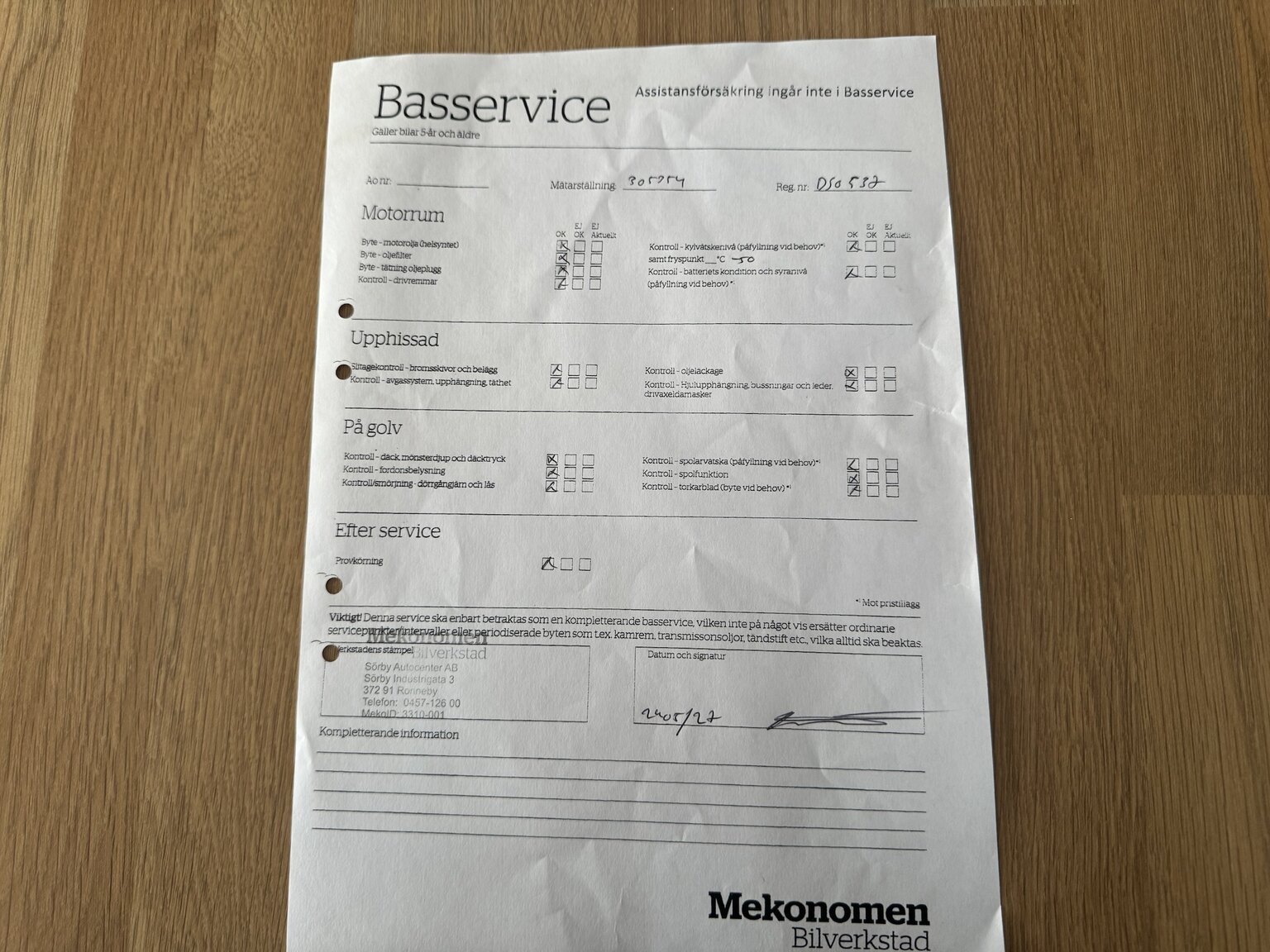 Documentation for 1992 Mercedes-Benz 190 D