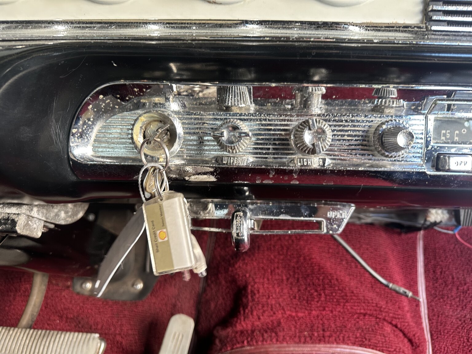 Interior image of 1955 Dodge Custom Royal Sedan HEMI