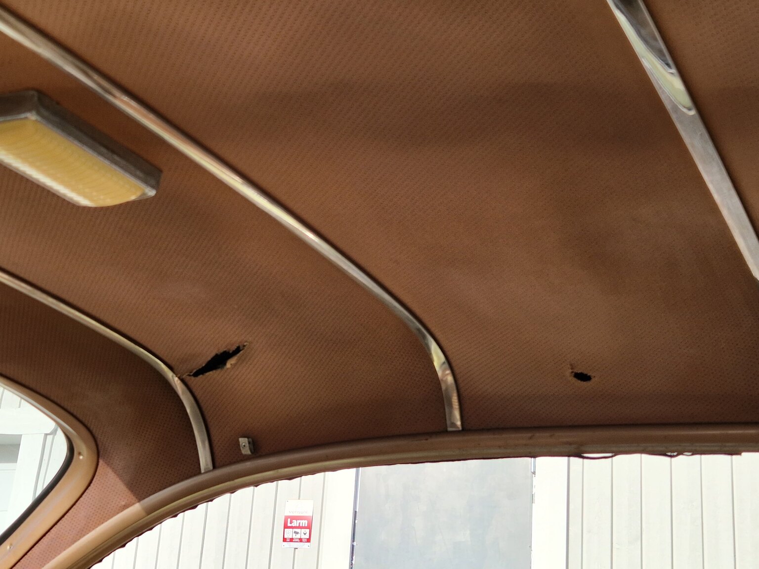 Interiörbild 1961 Chrysler Windsor Coupé