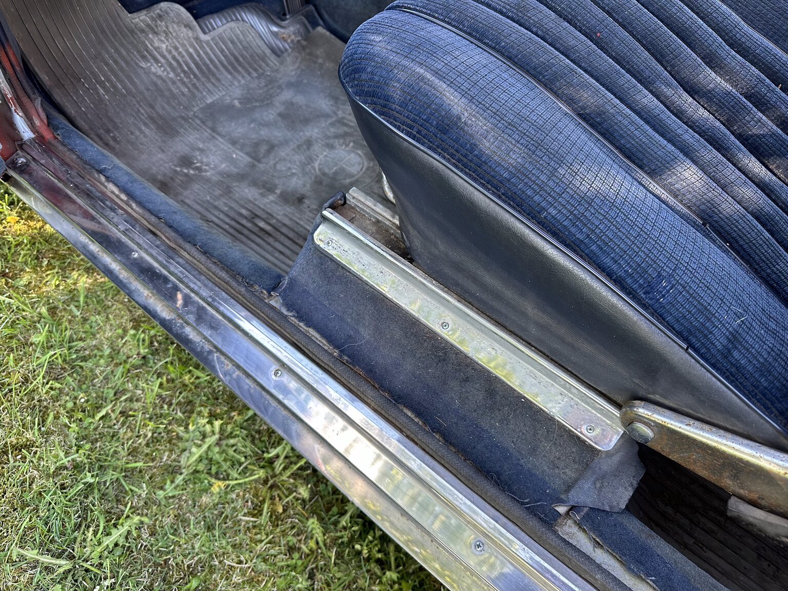 Interiörbild 1968 BMW 2000 CS