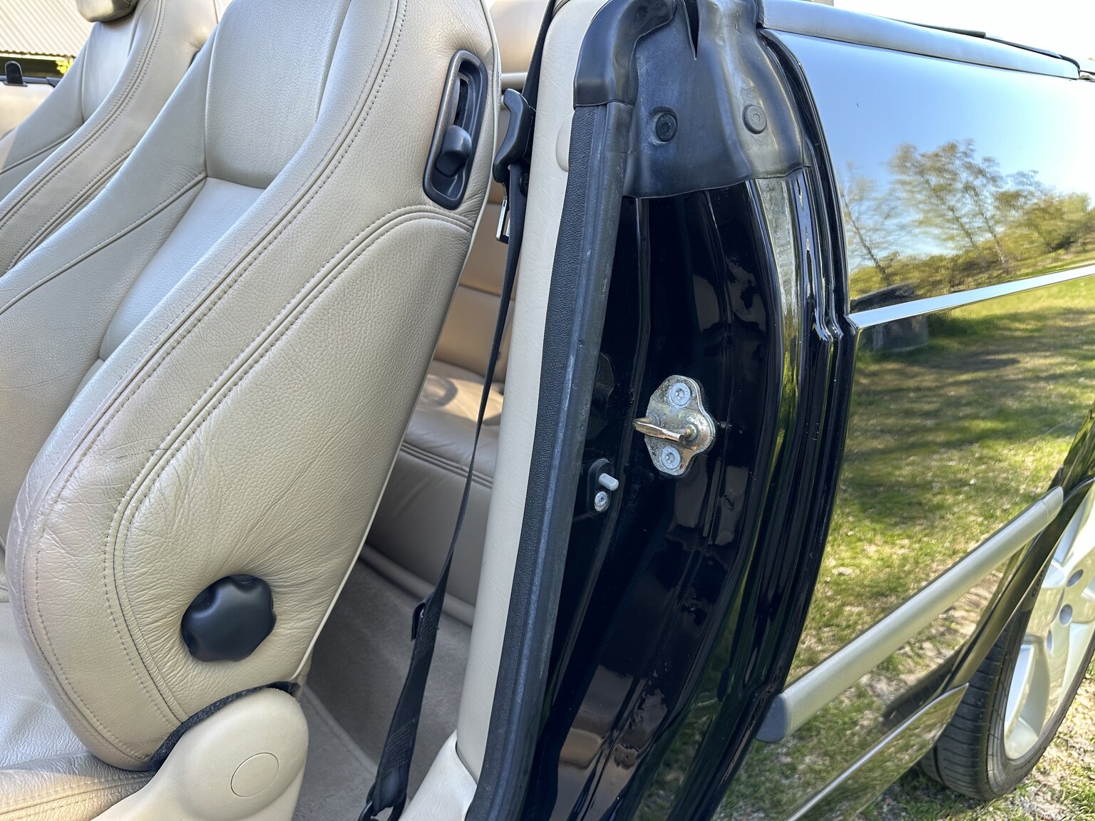 Interiörbild 2003 SAAB 9-3 Aero Turbo Cabriolet