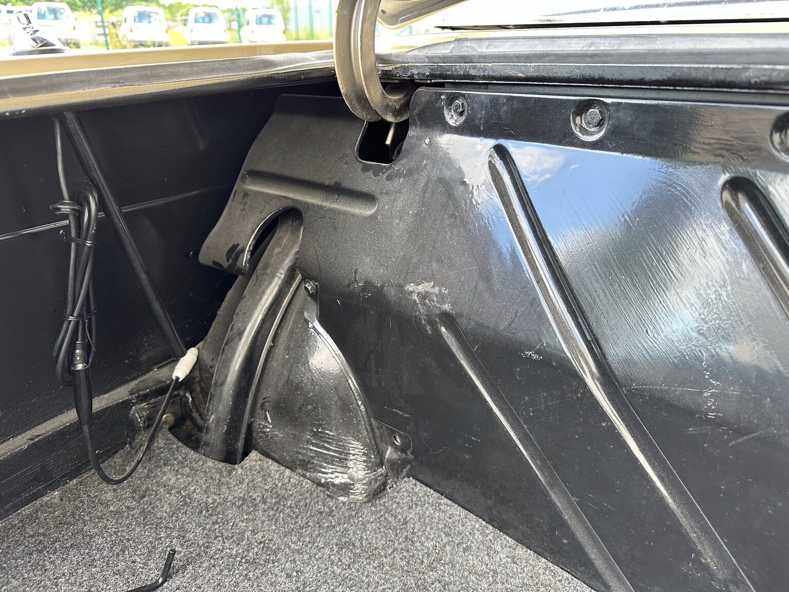 Innenraumfoto von 1974 Mercedes benz 450 SL