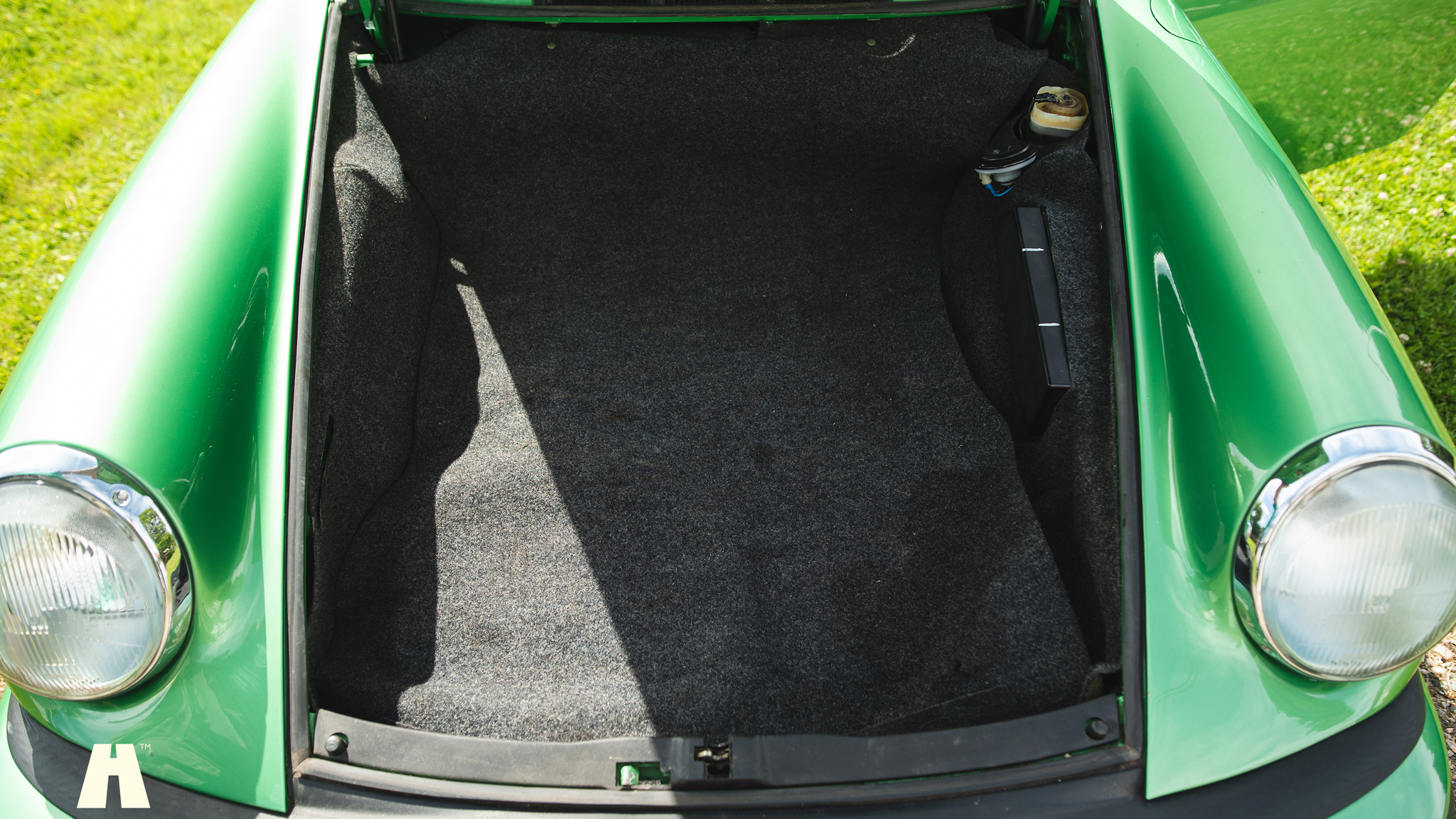 Interiörbild 1976 Porsche 911 Targa