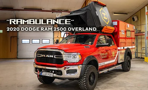 Rambulance – when the thirst for adventure was given free rein