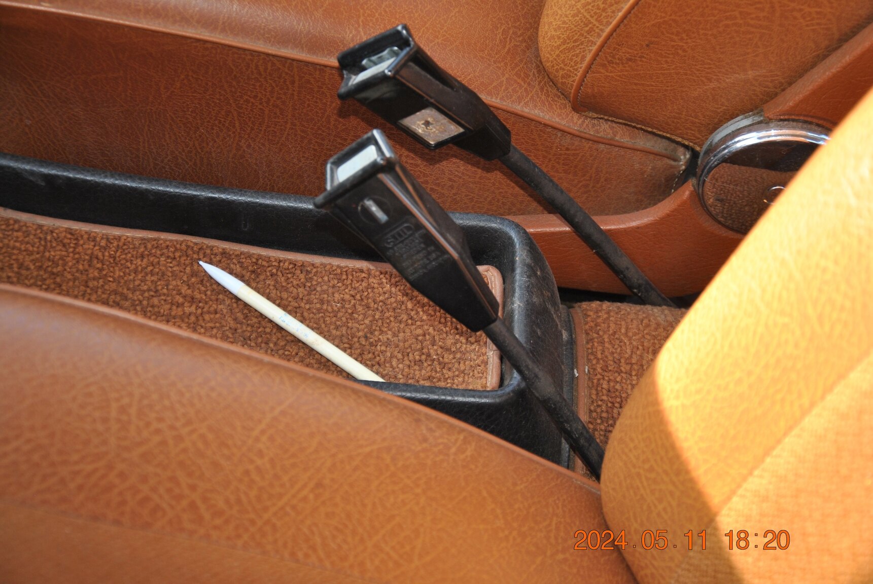 Interiörbild 1971 Mercedes-Benz 220D