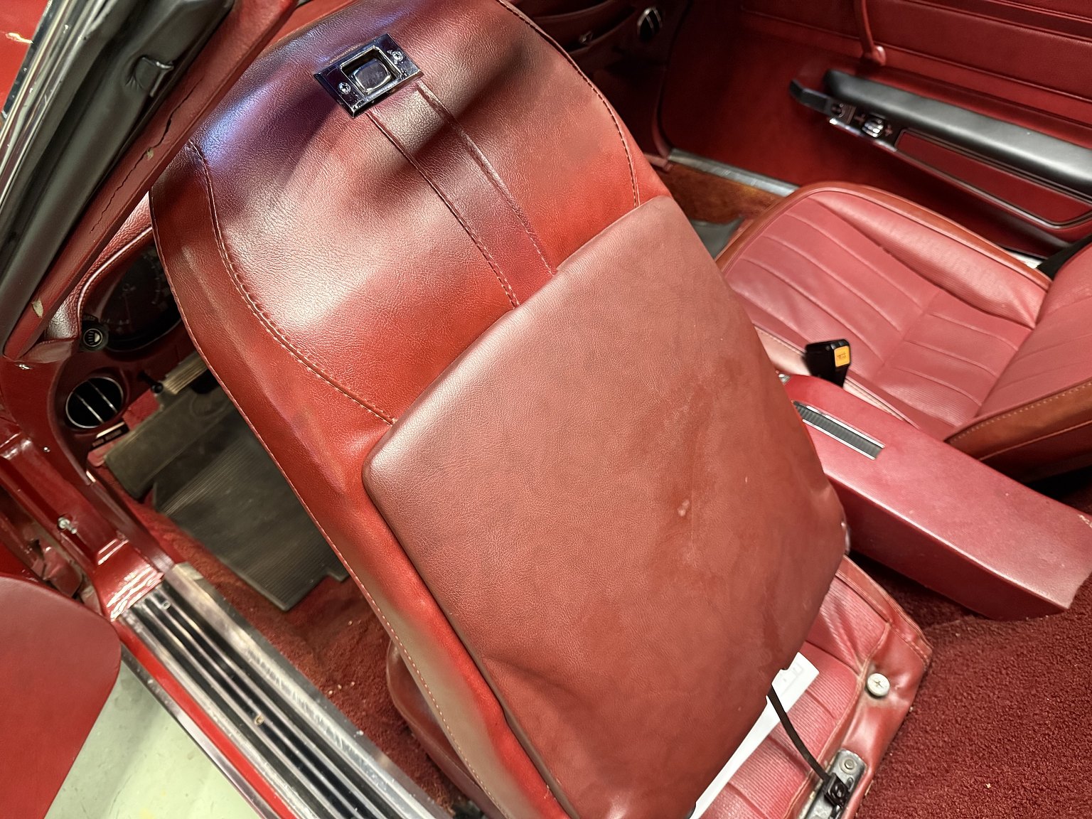 Interiörbild 1974 Chevrolet Corvette Stingray