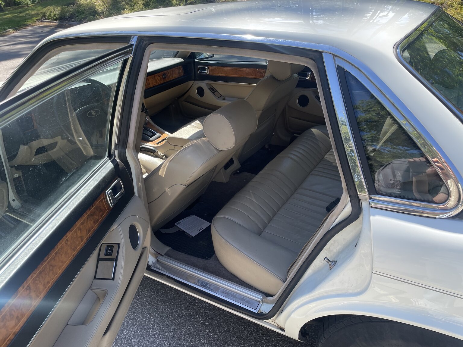 Interiörbild 1988 Jaguar XJ6 Sovereign