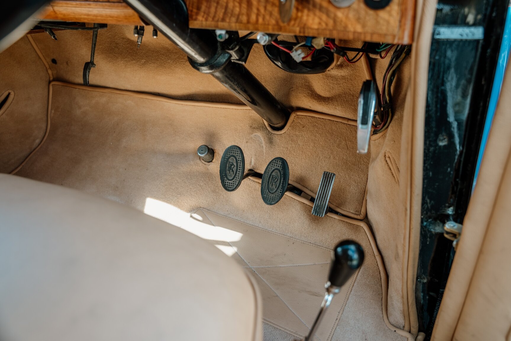 Innenraumfoto von 1949 Rolls Royce Silver Wraith