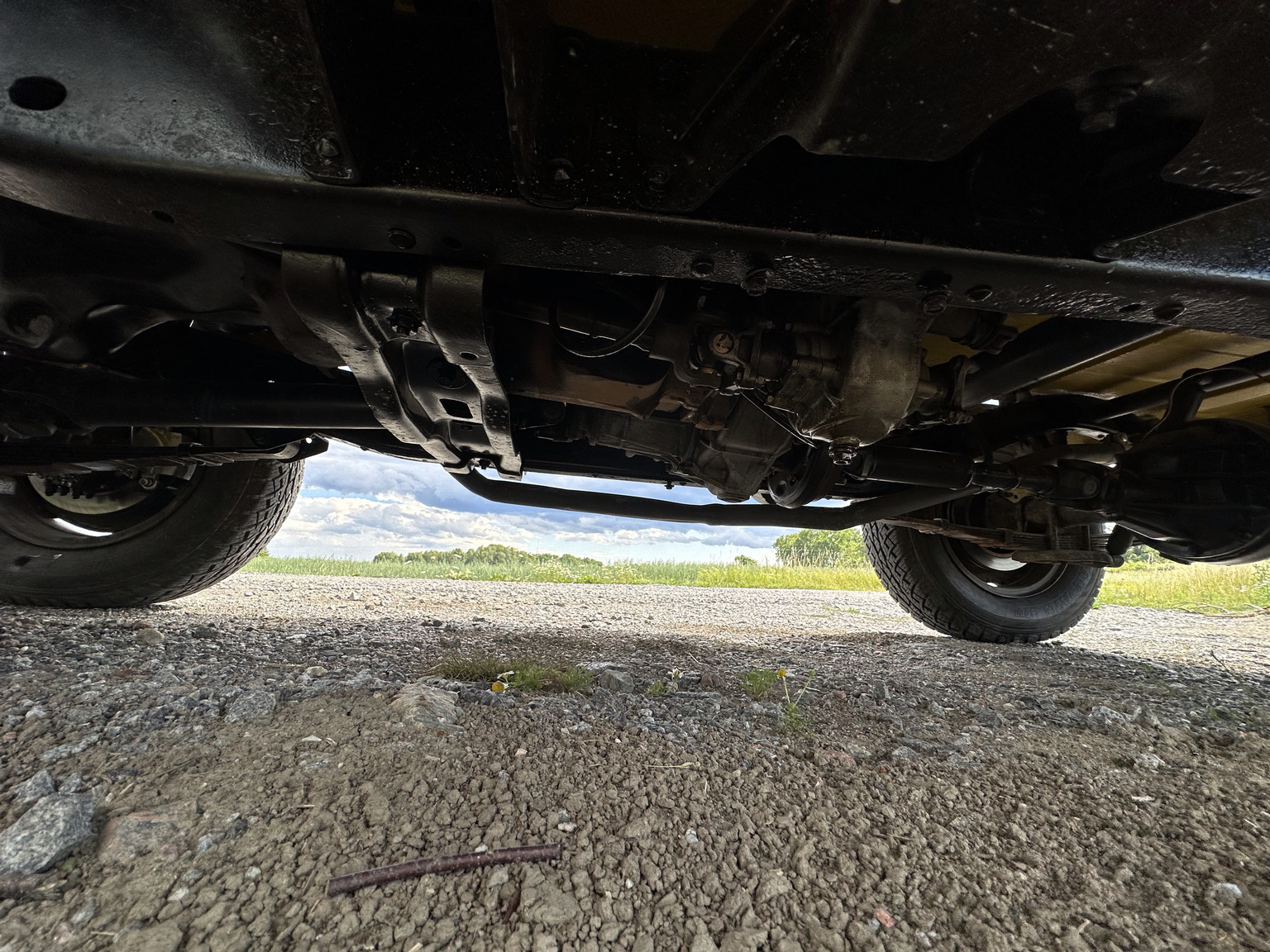 Image of 1976 Toyota Land Cruiser BJ40 mechanics