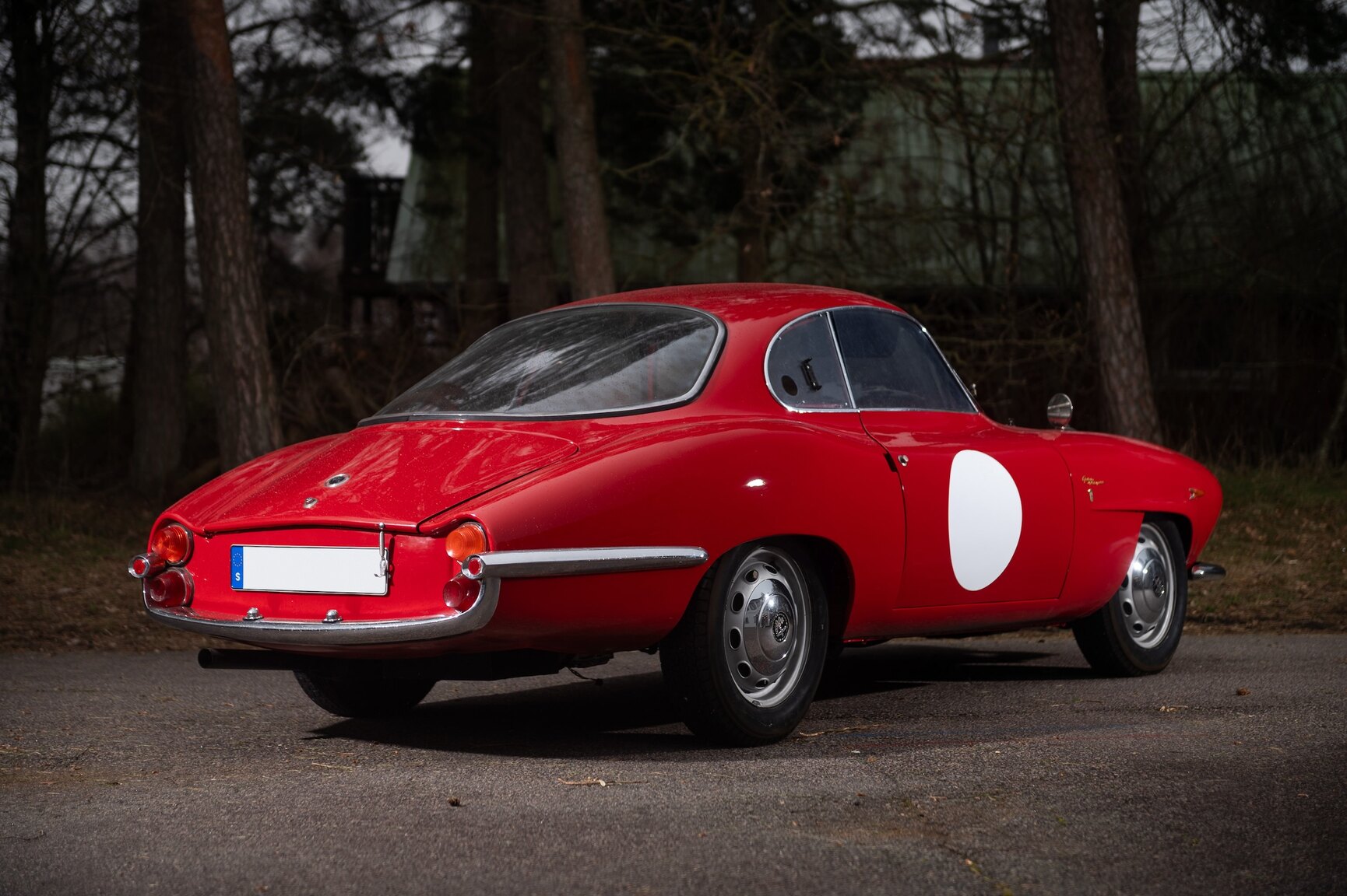 Exteriörbild på 1962 Alfa Romeo Giulietta 1300 SS